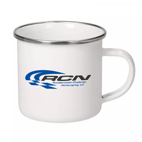 RCN Emaille Tasse